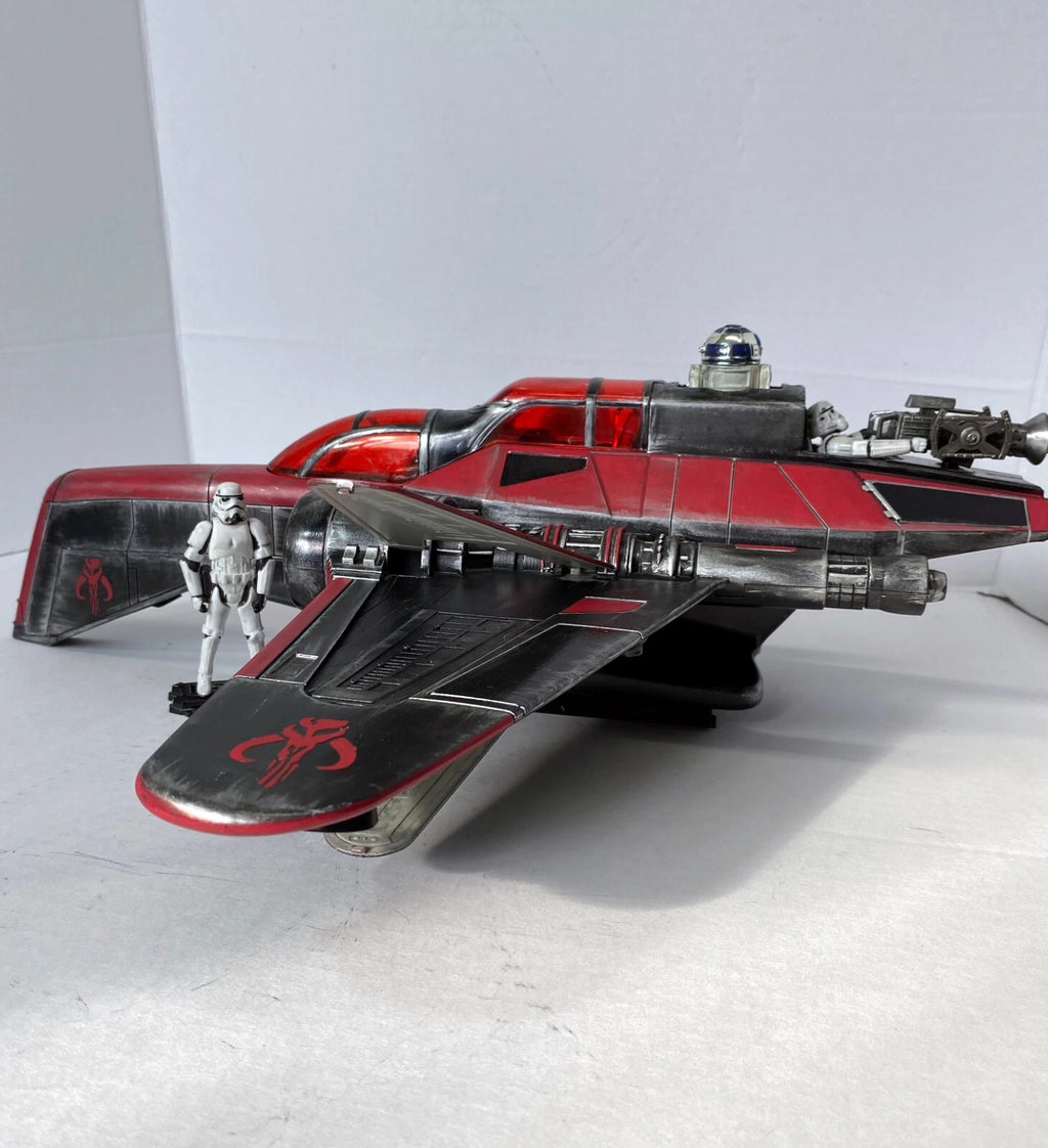 Star Wars Mandalorian Death watch Gunship Empire Vintage Kenner Black series - view 8