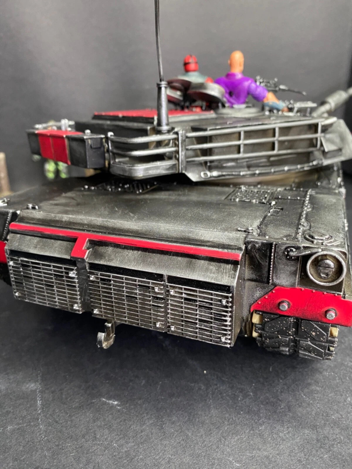 GI JOE COBRA DEVELOPMENTAL TERROR TANK 1:18 Collectible Vintage Custom