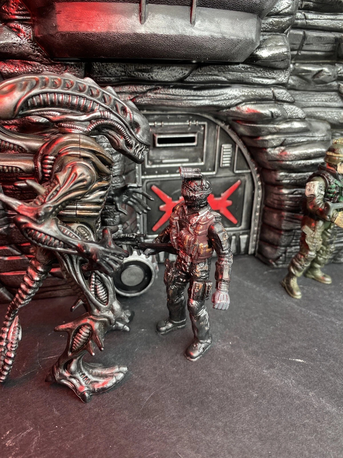 Weyland Yutani Outpost Aliens Colonial Marines Diorama Vintage Alien Earth