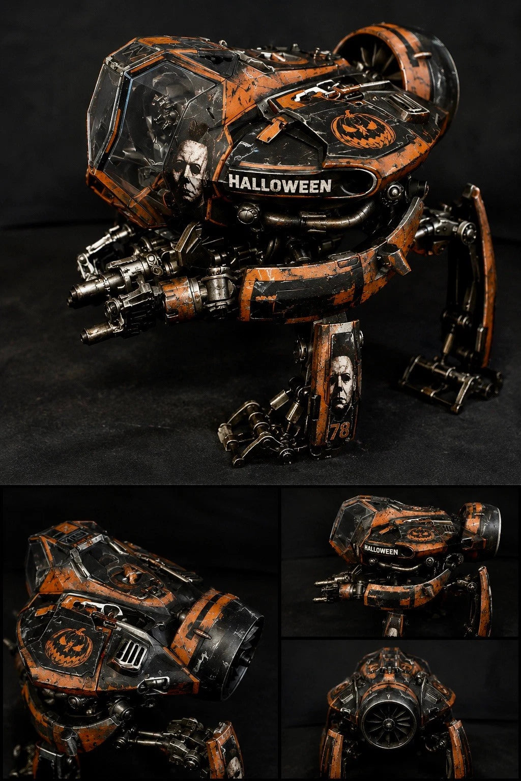 Custom Horror Vehicle Commission | Collector Artwork Vintage Kenner Collectible