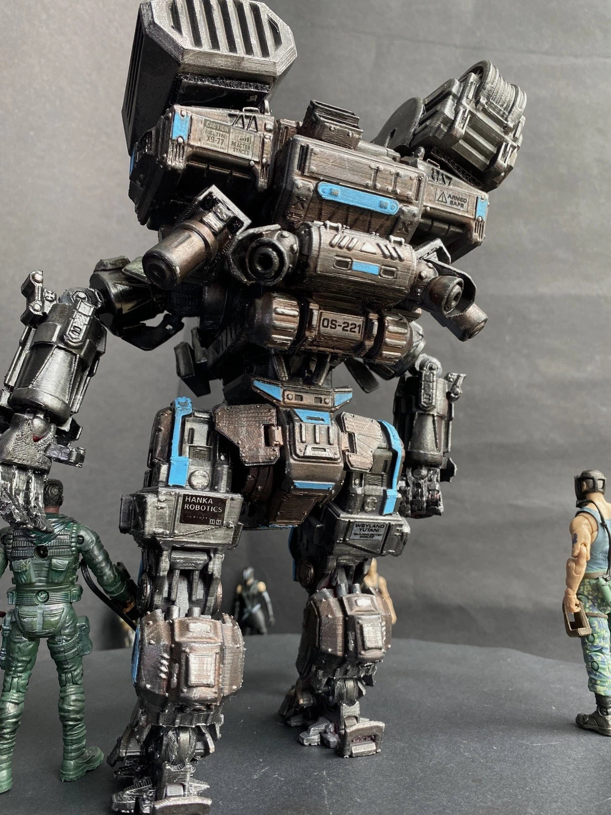 “Outpost Sentinel” – Custom Star Wars Andor Walker vintage kenner collectible