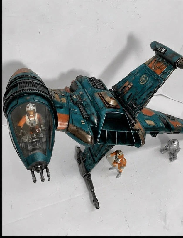 Star Wars B-Wing Custom ROTJ commission Andor Hoth Vintage Kenner Collectible