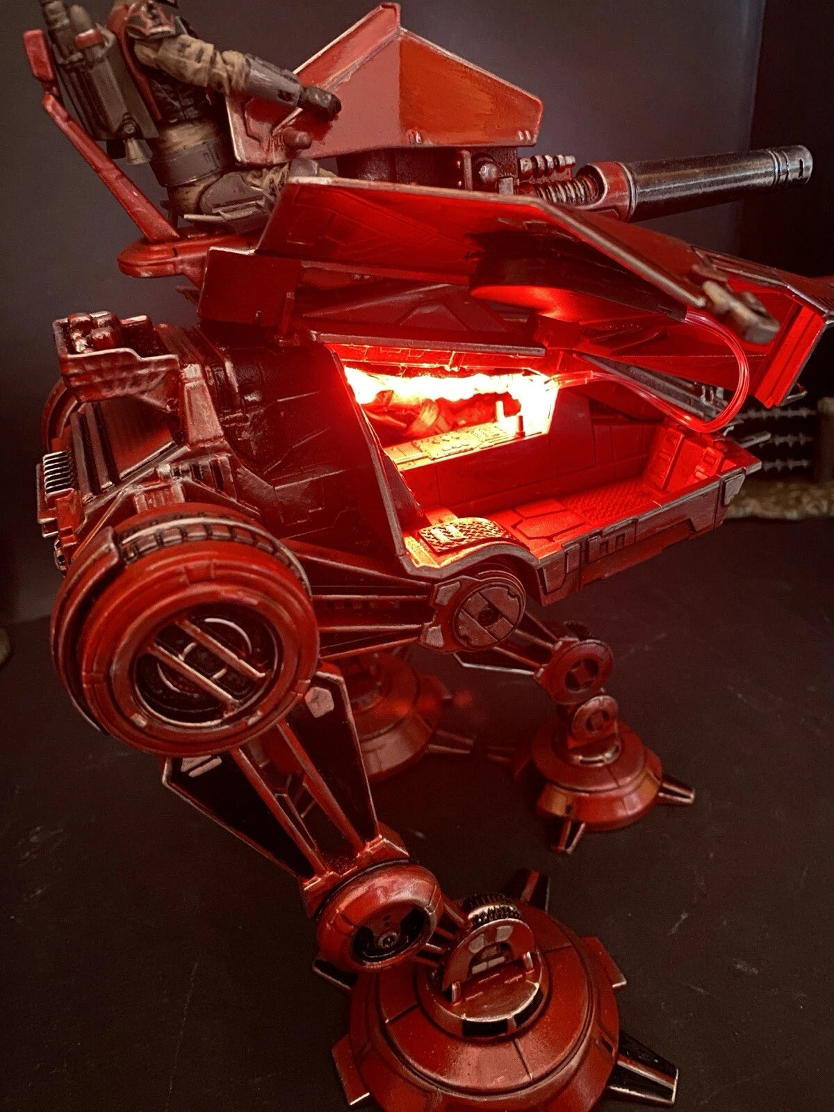Star Wars Crimson Trident — AT-AP Siege Walker 1:18 Hand-Painted One-Off - view 9
