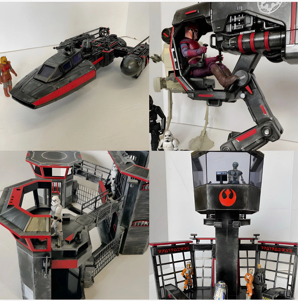 Mandalorian Vehicle Commission Star Wars Vintage Bad Batch Imperial Sith Custom - view 22