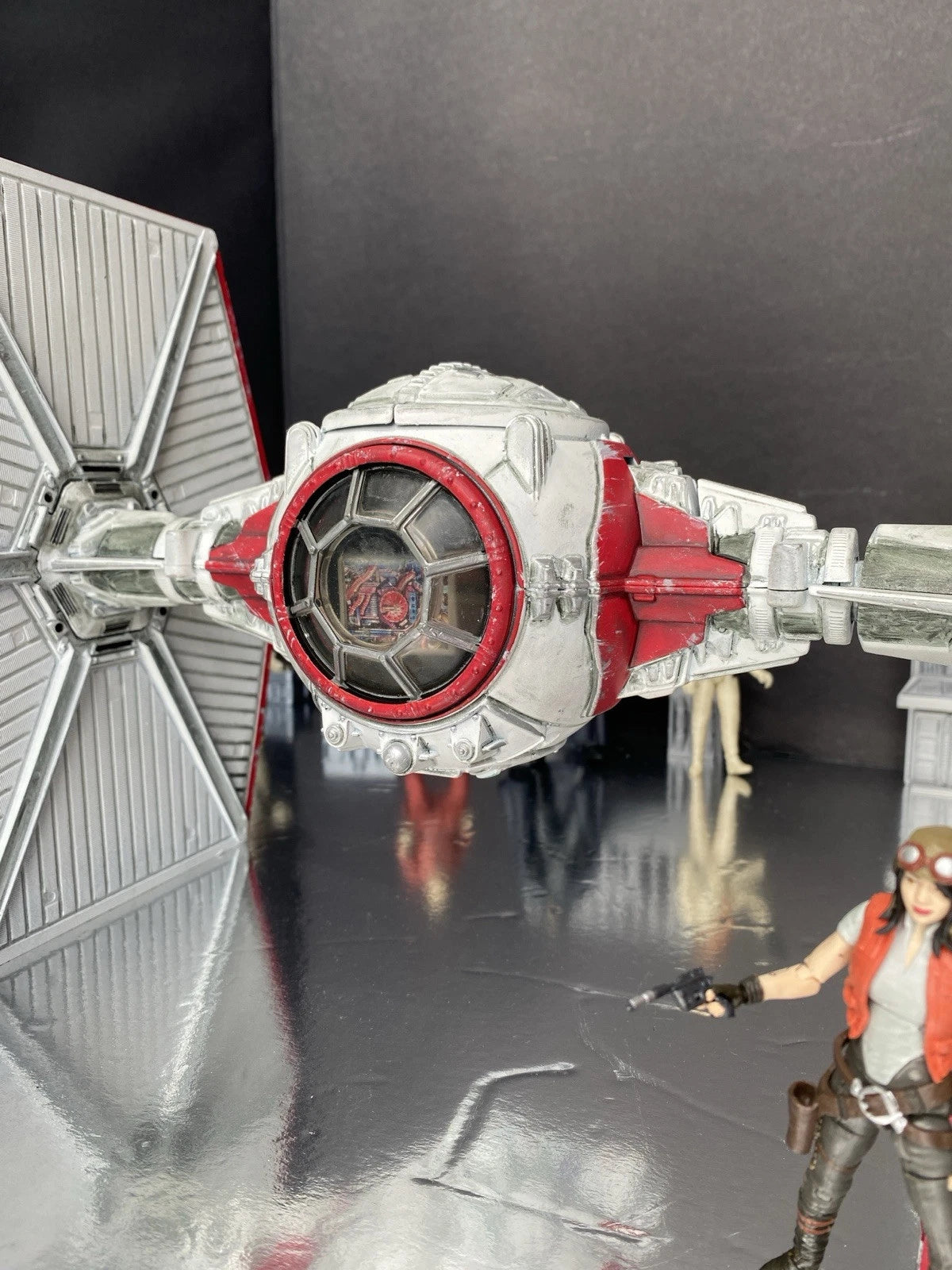 Star Wars TIE Fighter Vintage Collection Imperial Empire Sith Custom Starfighter