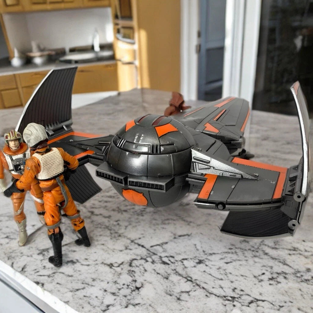 Star Wars Nightglass V-47 Infiltrator Interceptor Custom Starfighter Squadron