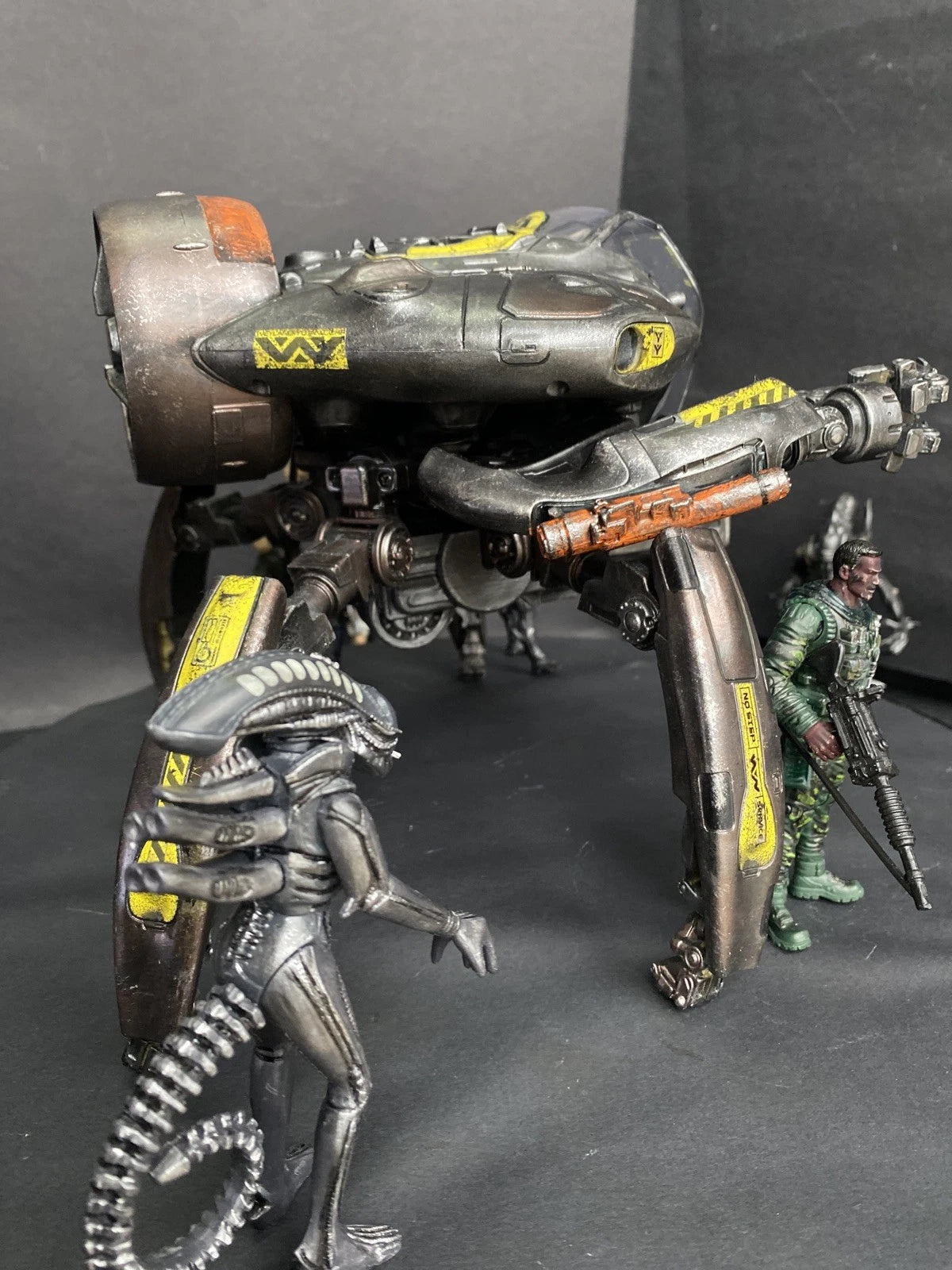 COBRA WIDOW-STINGER VAS-9 Assault Walker Custom VTOL Gunship GI Joe collectible