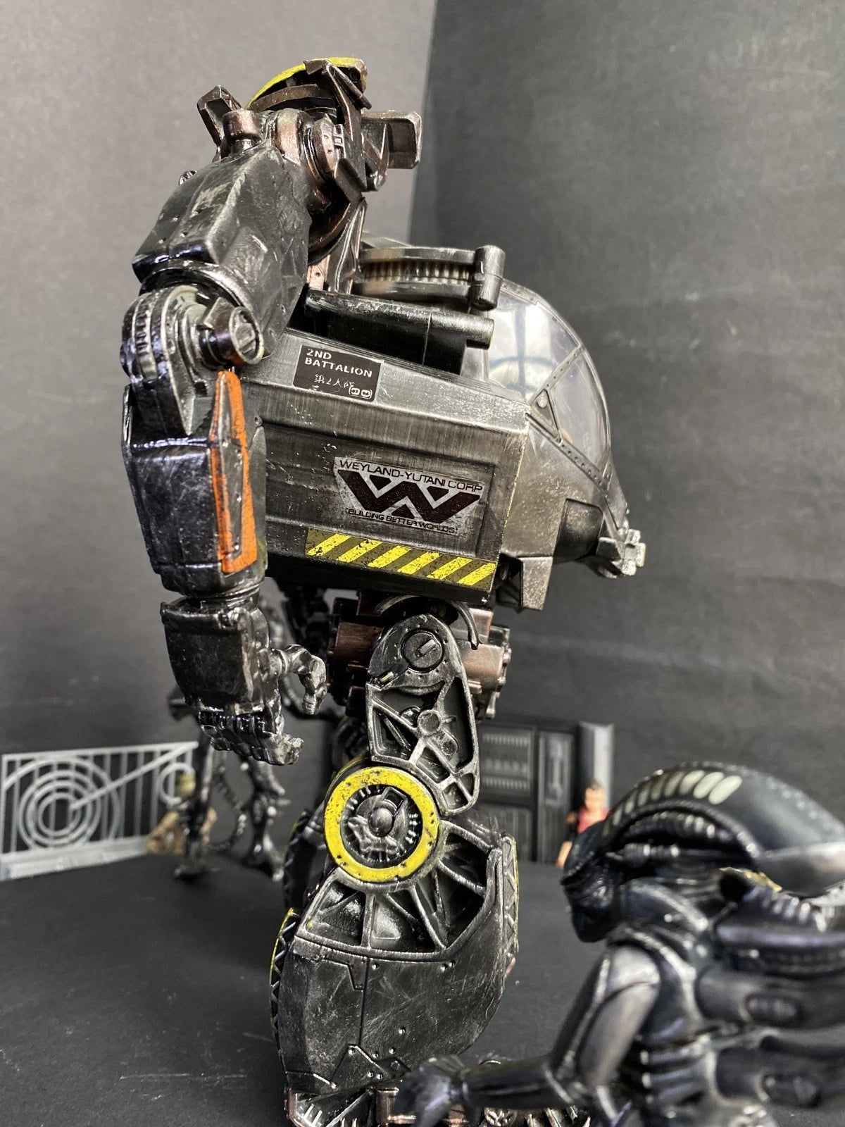 ALIENS Colonial Marines Custom Combat Mech Alien Earth Weyland Yutani Romulus
