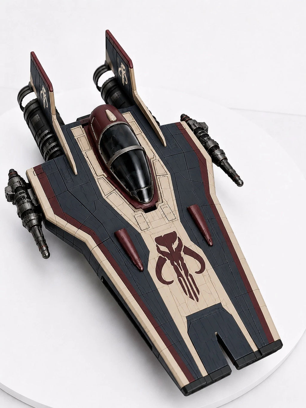 Mandalorian A-Wing Commission Star Wars Andor Vintage Sith Kenner Custom