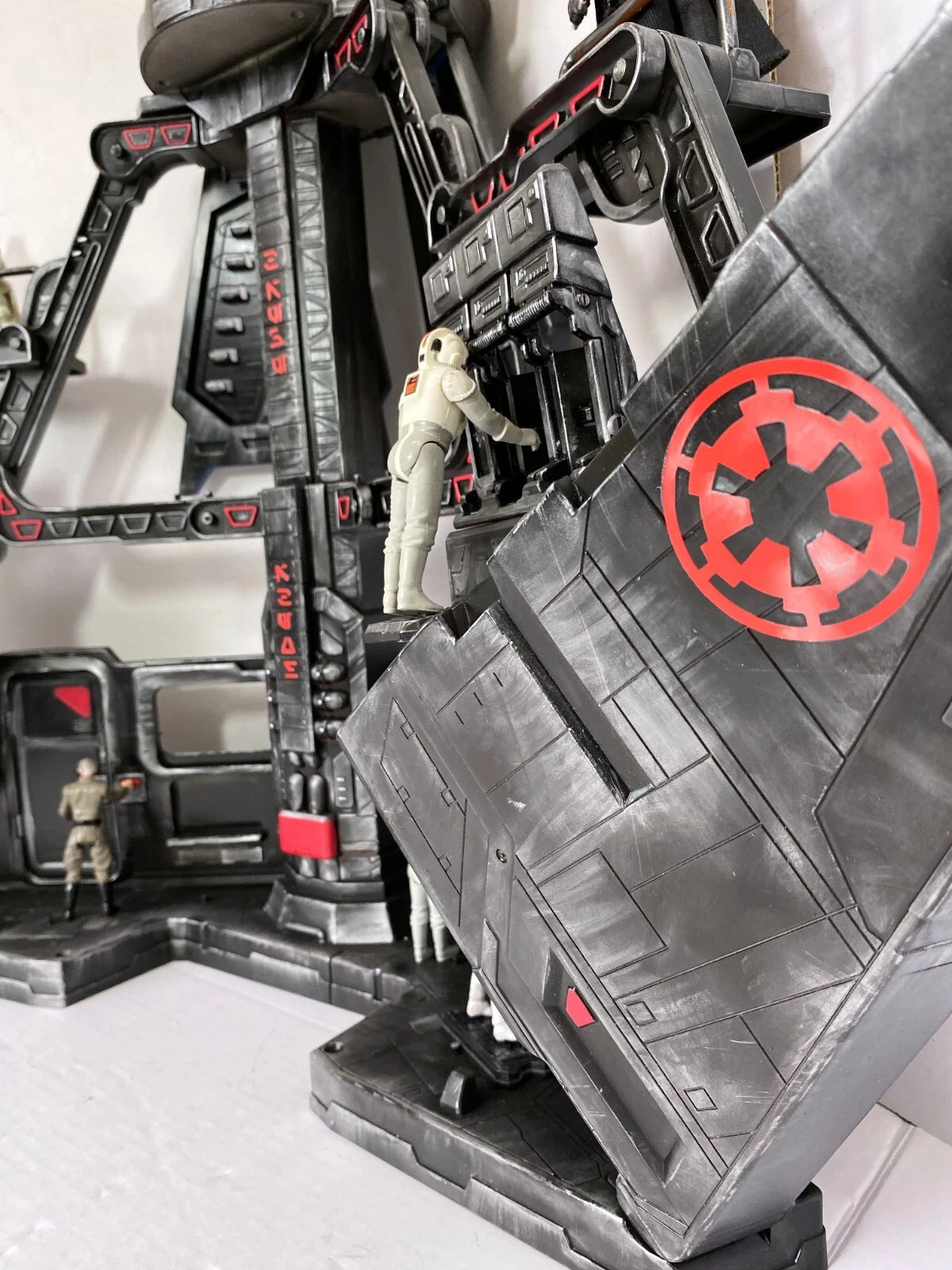 Star Wars Imperial Outpost 3.75 1:18 Playset Diorama Sith Vintage Kenner Custom - view 16