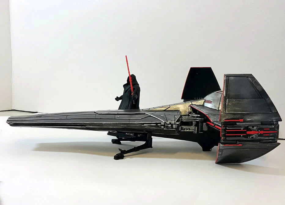 Star Wars Shadow Fang Sith Infiltrator Custom Black Series Empire collectible - view 9