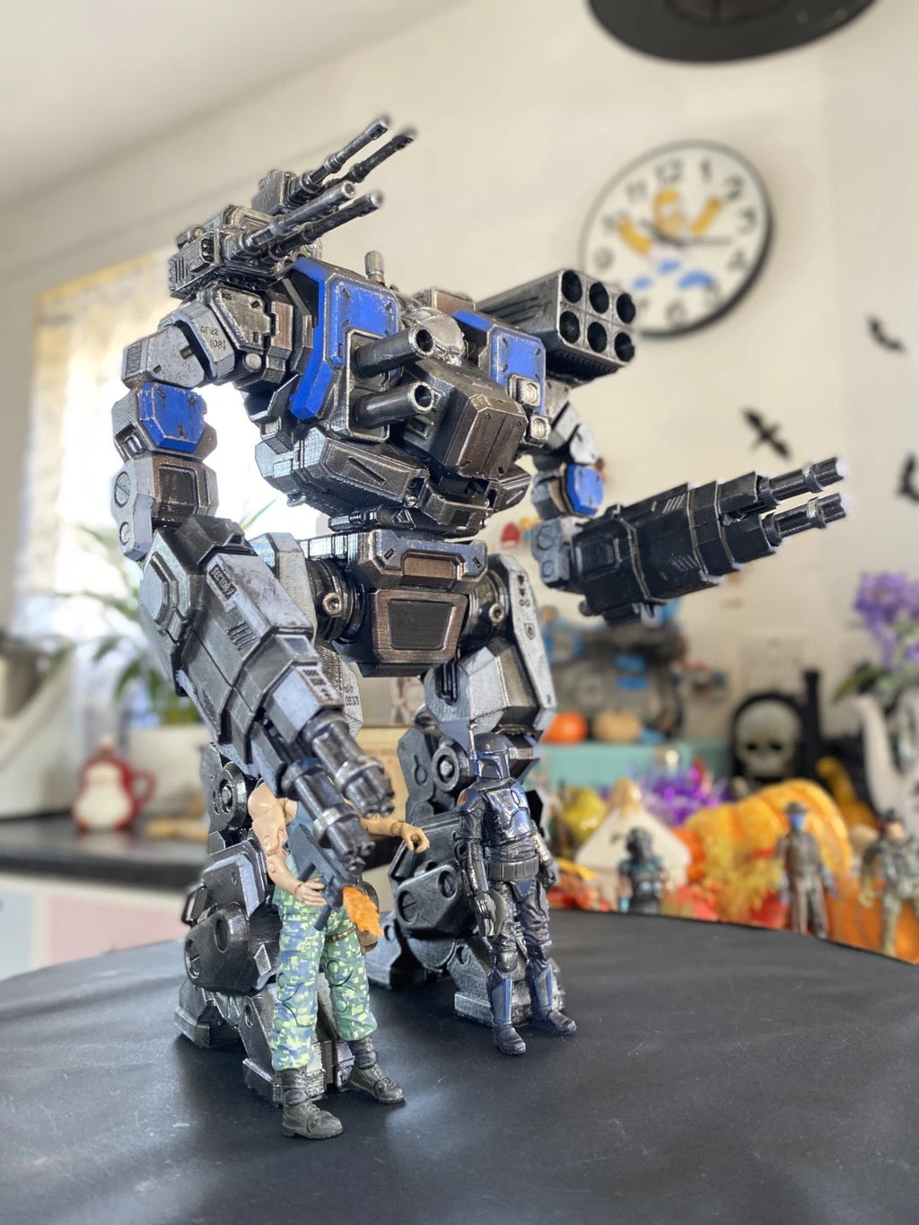 Cobra AttackMech OS-221 Urban Exo Custom Heavy Walker GI Joe vintage collectible