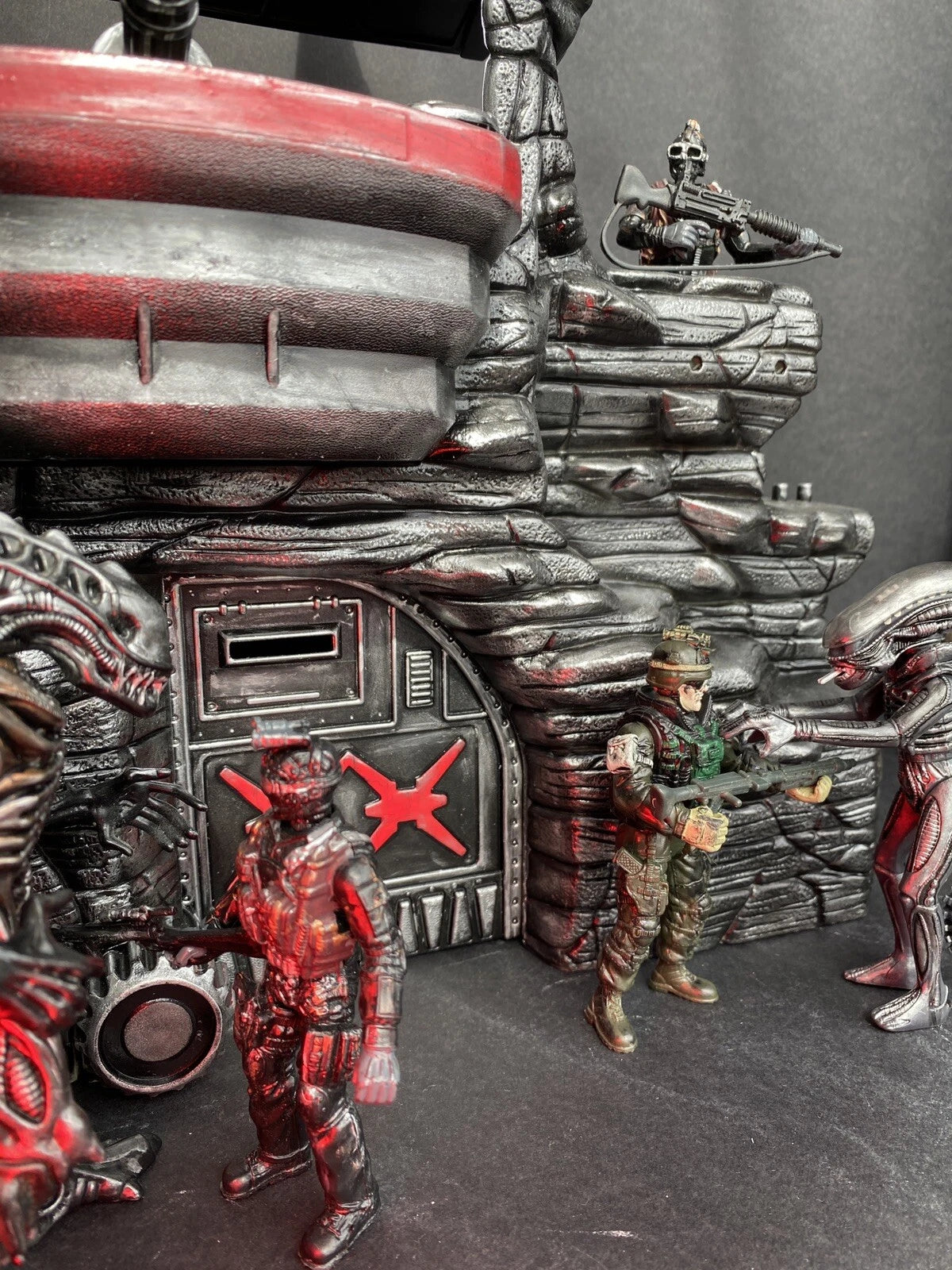 Weyland Yutani Outpost Aliens Colonial Marines Diorama Vintage Alien Earth