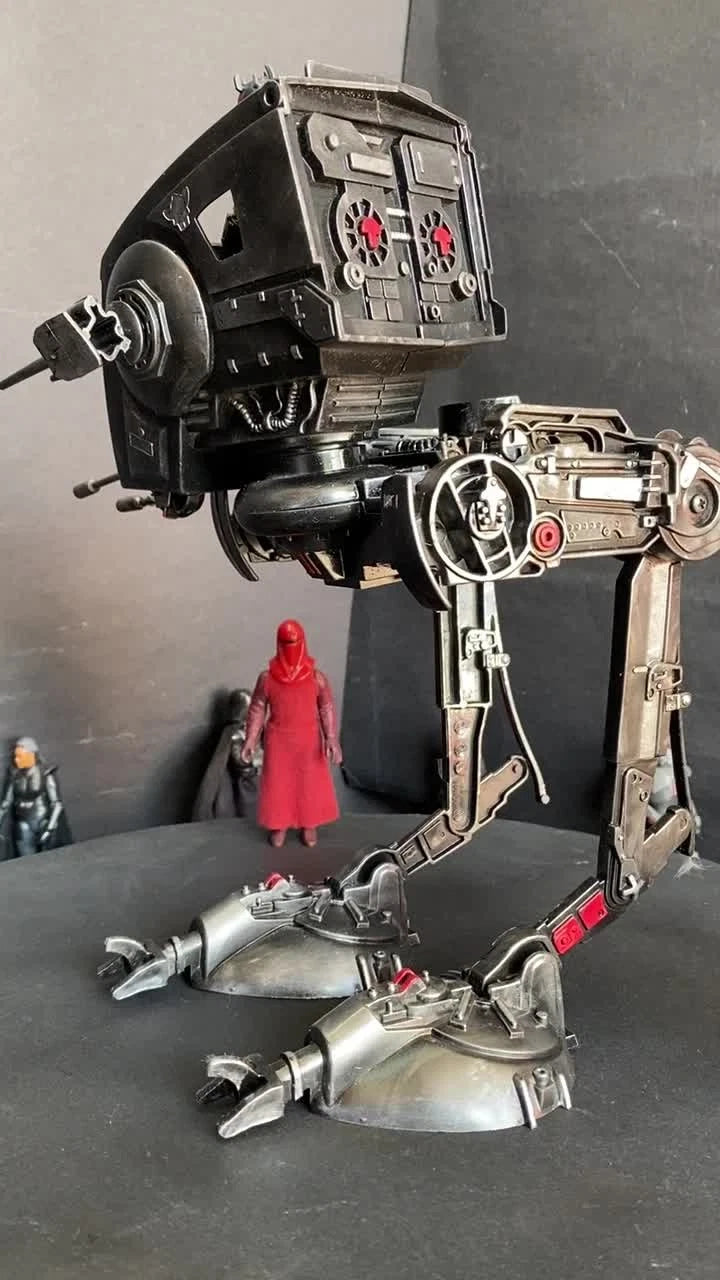 Sith Walker “MYTHOS-STRIDER” Custom AT-ST Mustafar Exegol Black Series Kenner