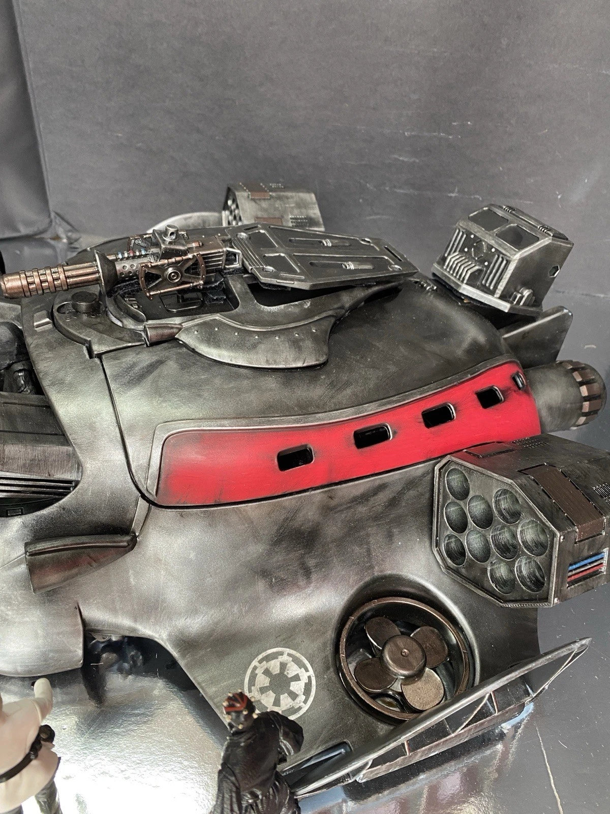 Sith Prototype Shuttle “Red Vortex” Custom Andor-Era Imperial Gunship Star Wars