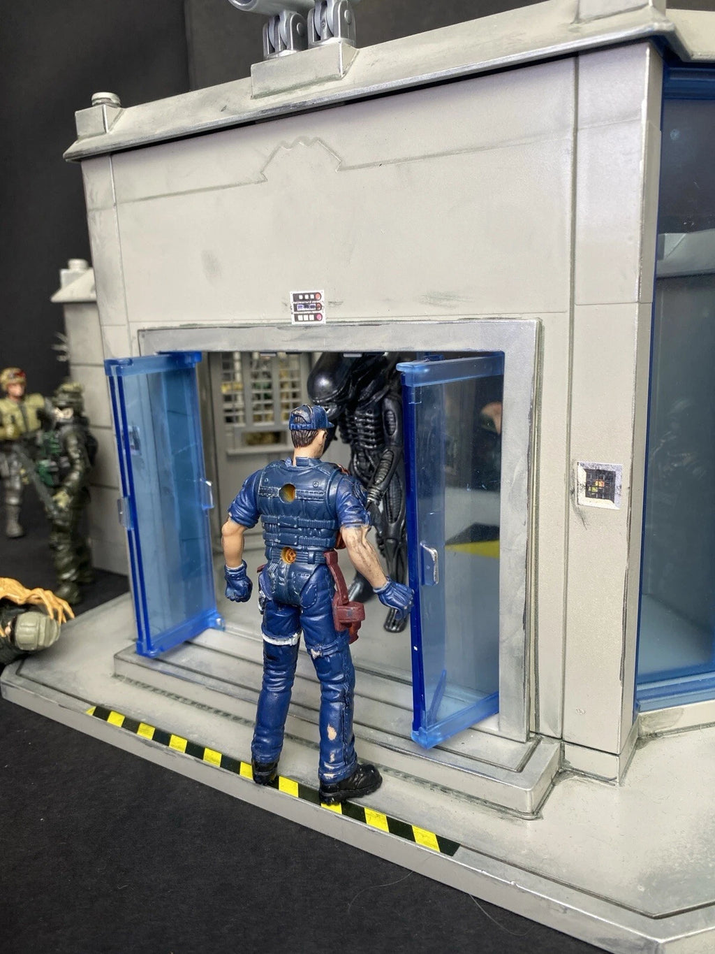 GI JOE COBRA Medical Lab Diorama 1:18 3.75 Collectible series Vintage Custom