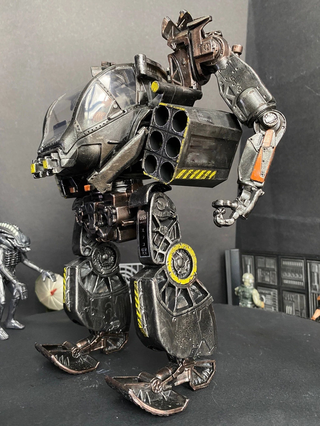 Star Wars Aliens Crossover Power Loader Colonial Marines Imperial Walker Custom