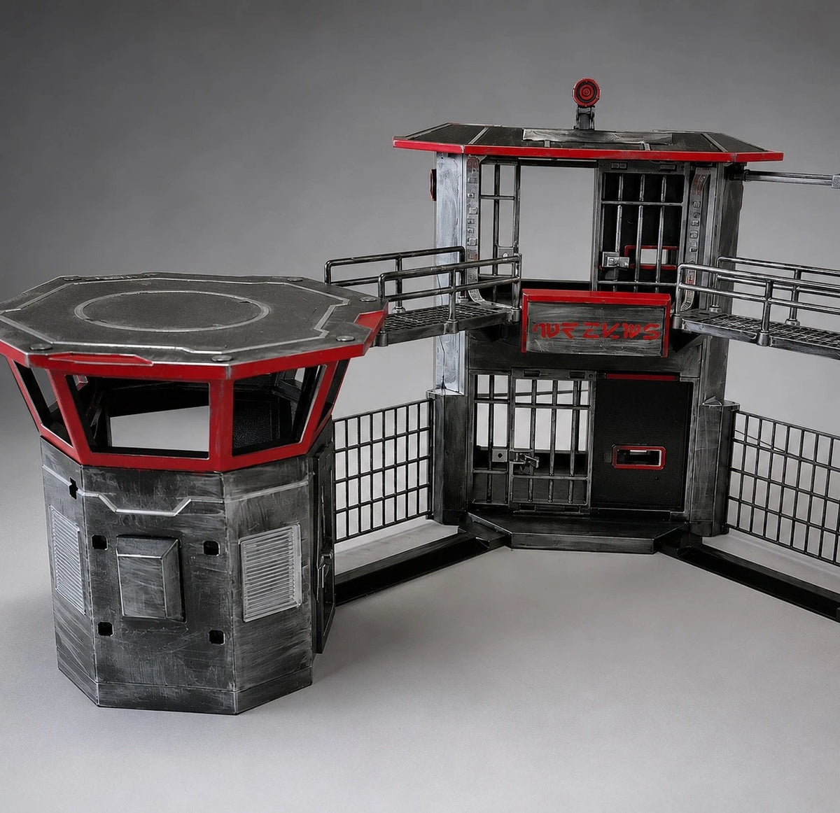 Star Wars Andor Imperial Base Diorama Custom Kenner Death Star vintage Display - view 4