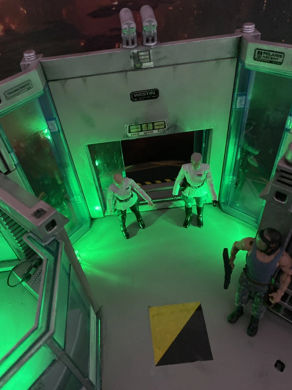 Aliens Romulus Research Lab Diorama Weyland Yutani Vintage Kenner Alien Earth