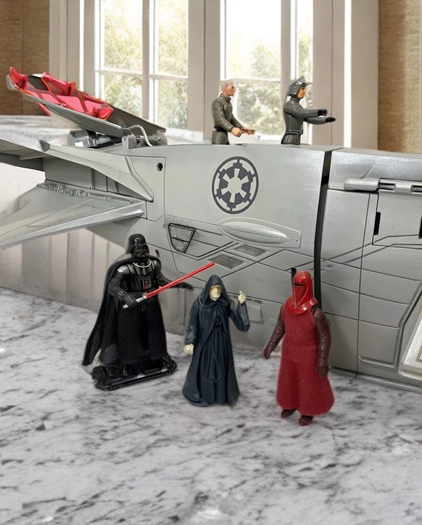 Star Wars Imperial Interdiction “Graven” Starfighter Hand Painted Diorama - view 2