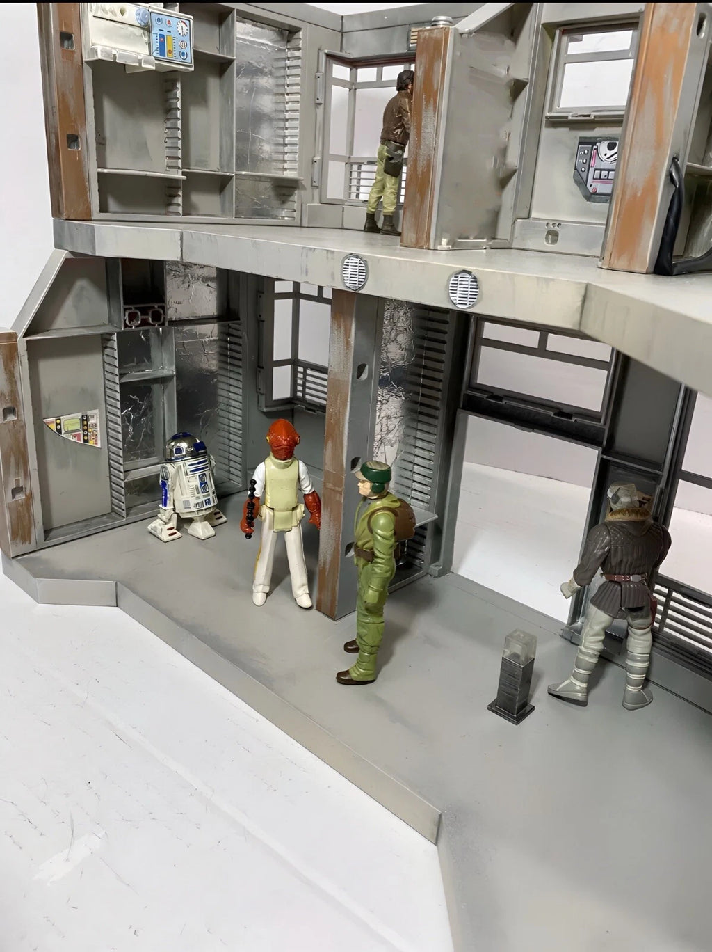 Andor Star Wars Hoth Rebel Headquarters Endor Base Empire Vintage Kenner 1/18 - view 12