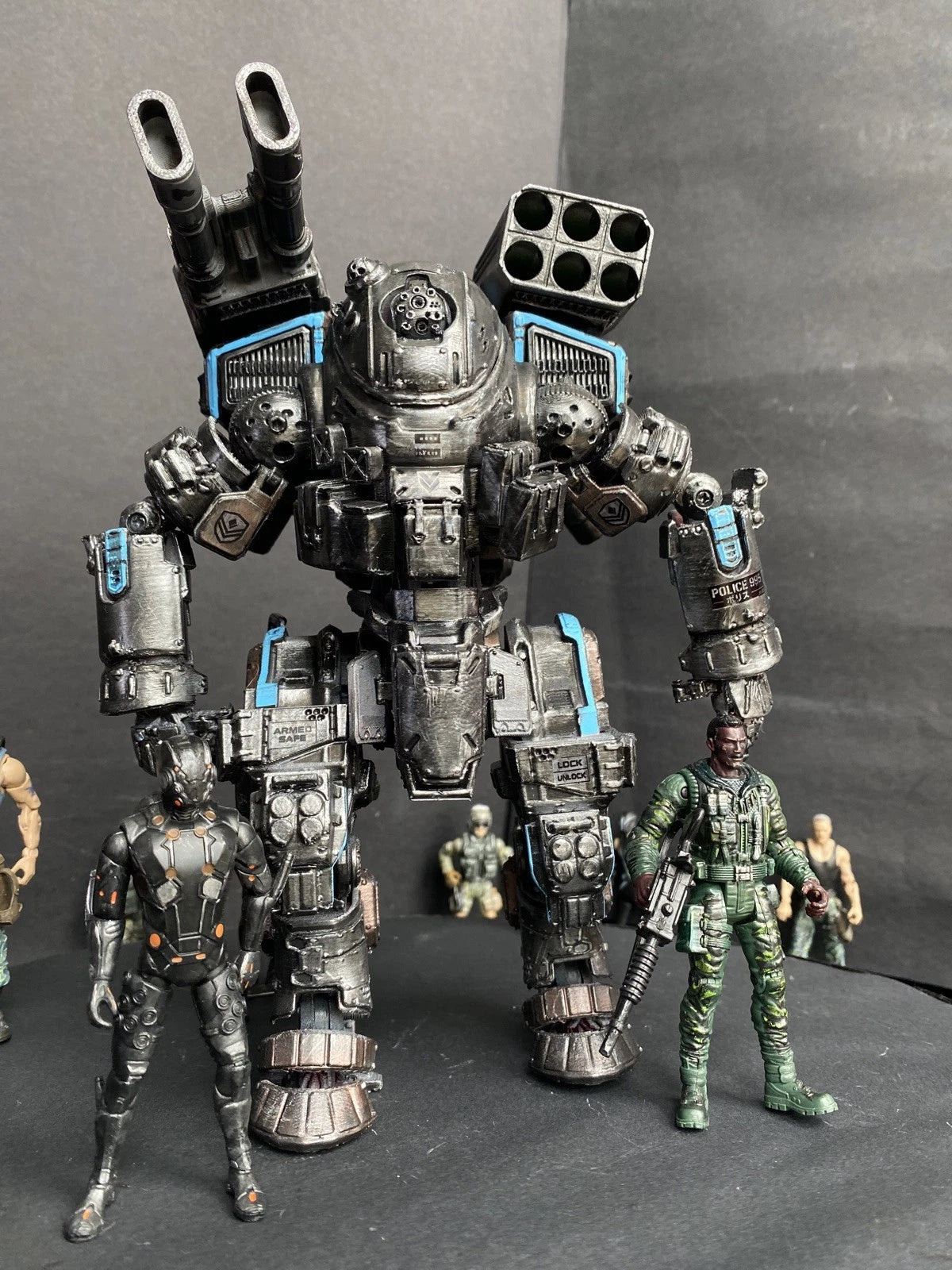 “Outpost Sentinel” – Custom Star Wars Andor Walker vintage kenner collectible