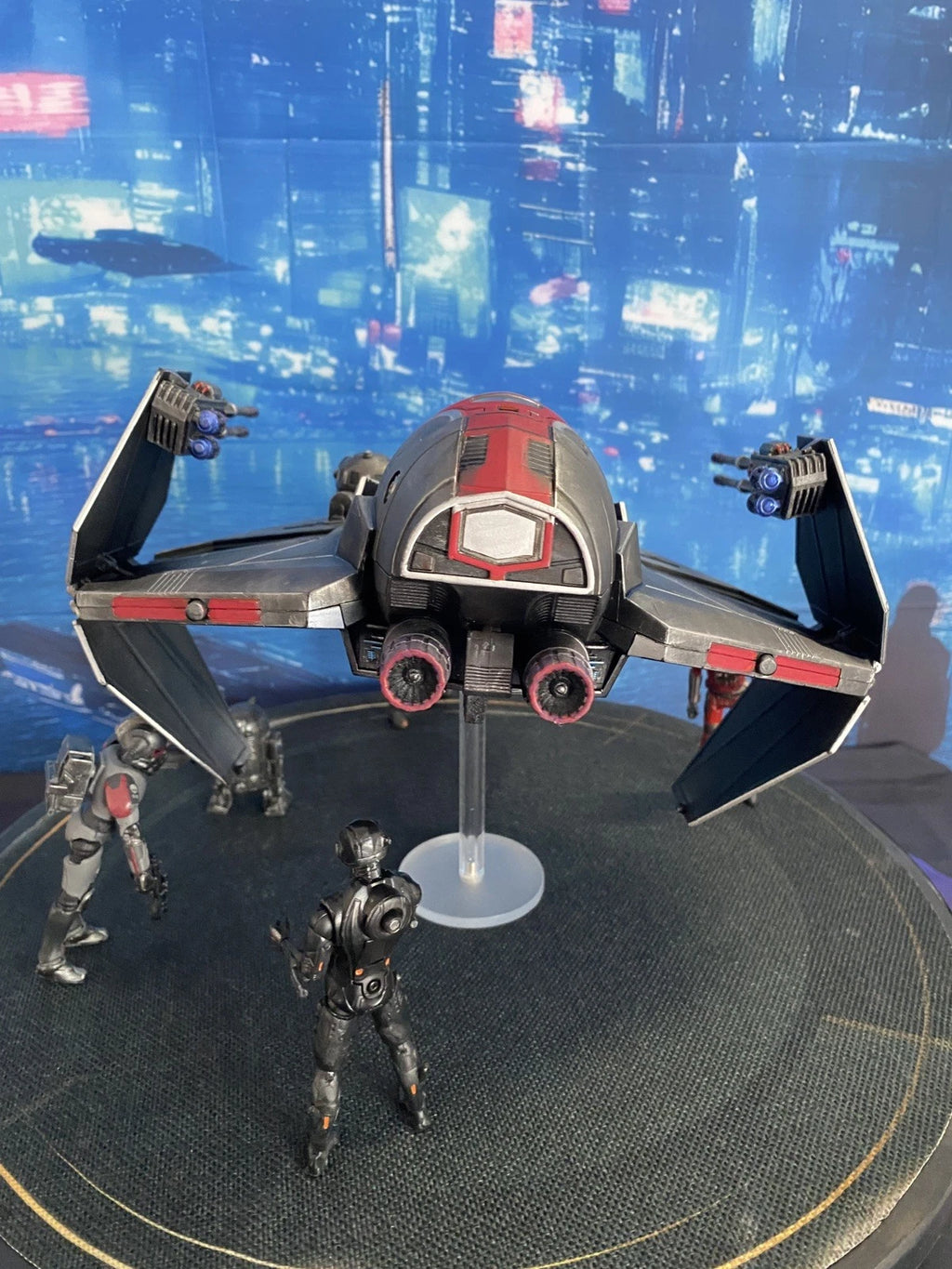 Star Wars Imperial Starfighter Andor Mandalorian Sith Empire Custom collectible