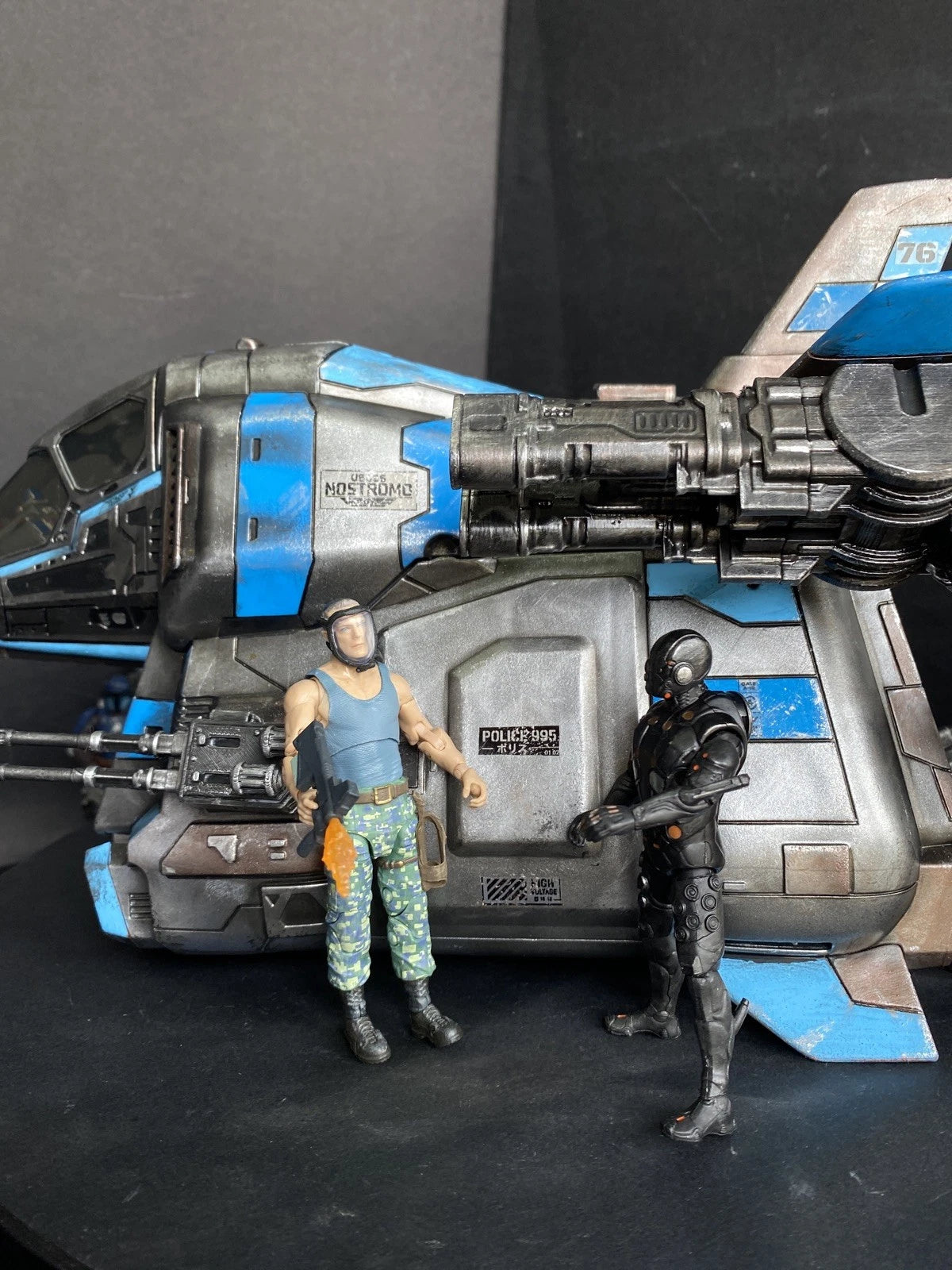 ALIENS Colonial Marines Nostromo Dropship Weyland-Yutani Gunship Romulus