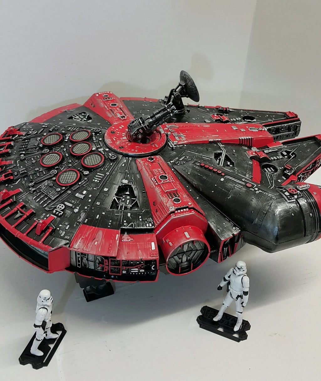 Star Wars IRON HOWL Millennium Falcon New Hope Return of Jedi Vintage Custom - view 3