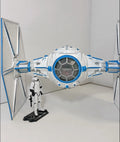 TIE Fighter “Glacier Warden” Interceptor Custom Star Wars Vintage Collectible