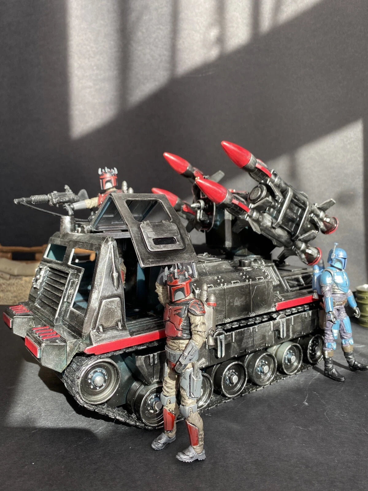 Star Wars Mandalorian Assault Missile Launcher Empire Vintage Kenner Custom