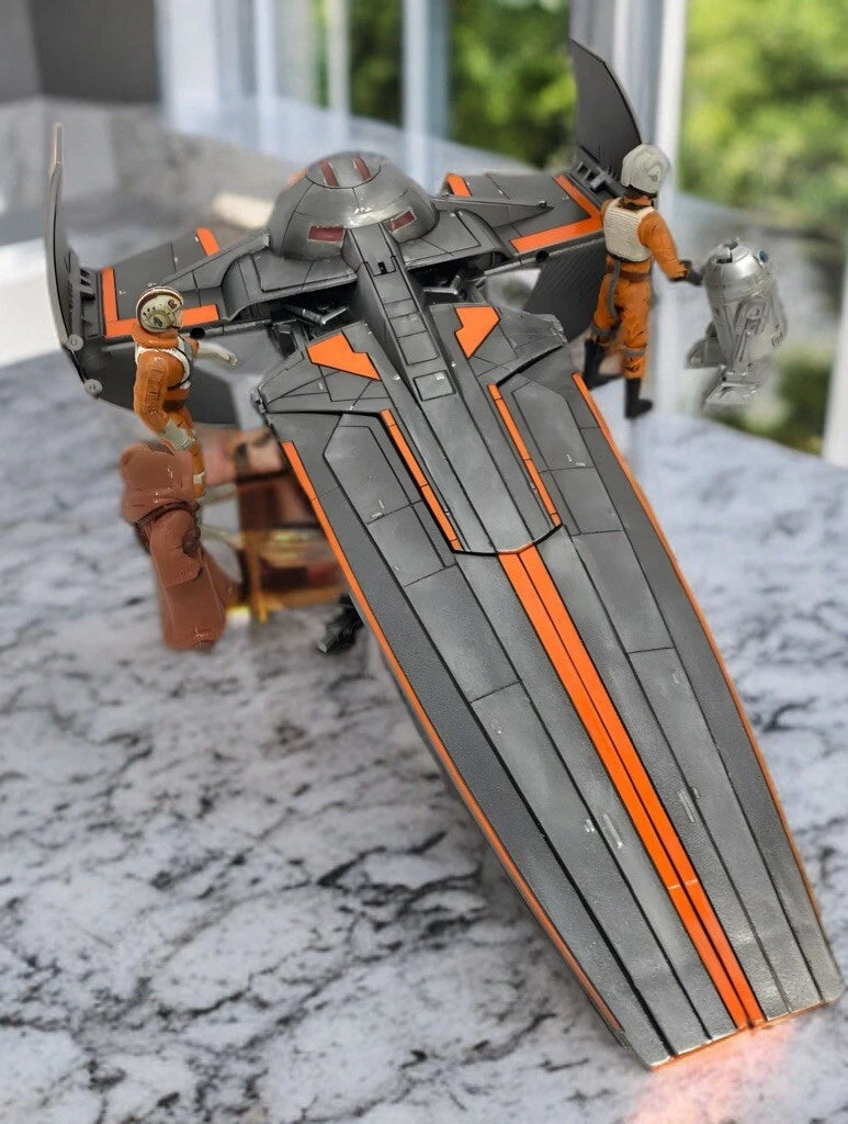 Star Wars Nightglass V-47 Infiltrator Interceptor Custom Starfighter Squadron