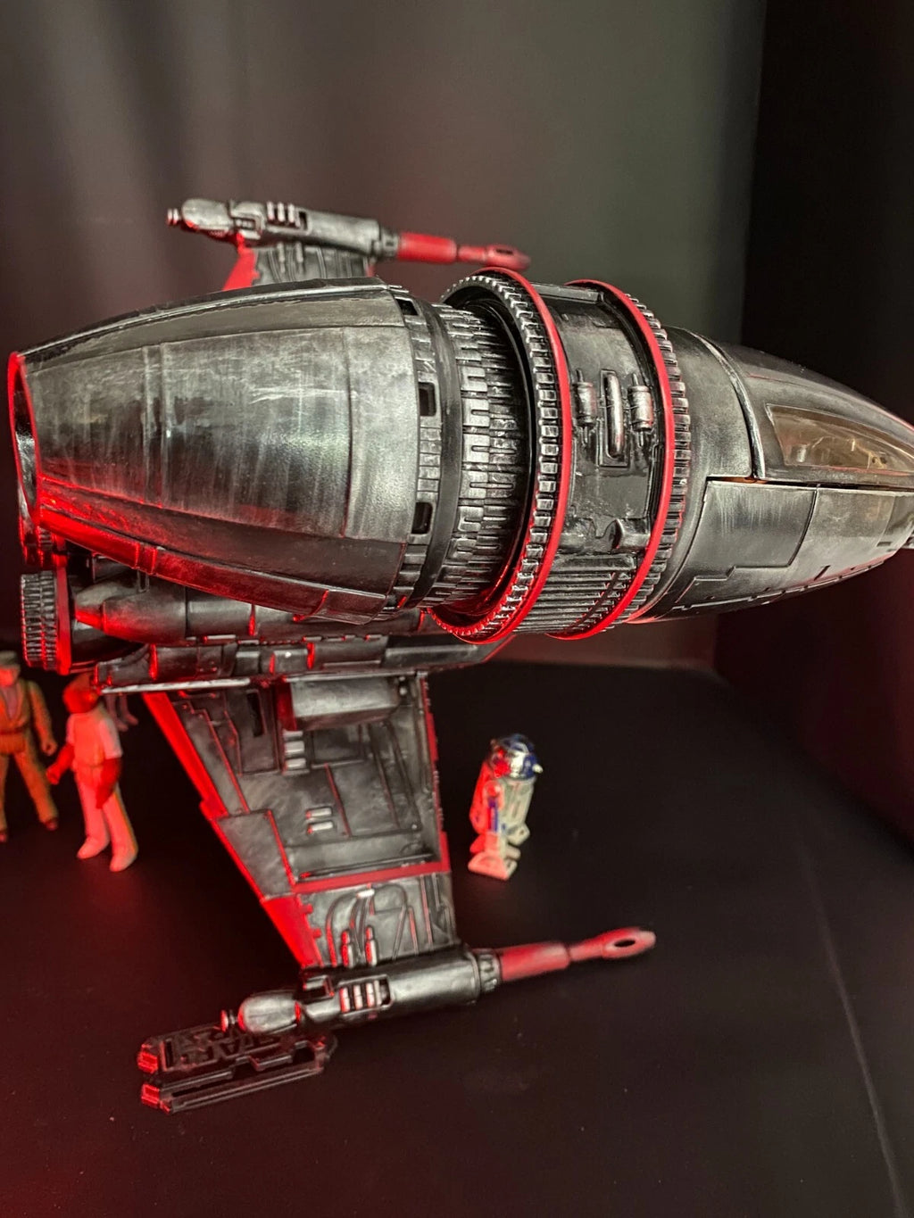 Star Wars Hellion Vortex B-wing Interceptor vintage Maul Shadow lord collectible - view 9