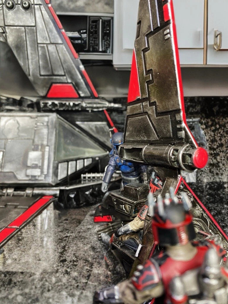 Star Wars Andor T16 Skyhopper Vintage Kenner Jakku Utapau Custom