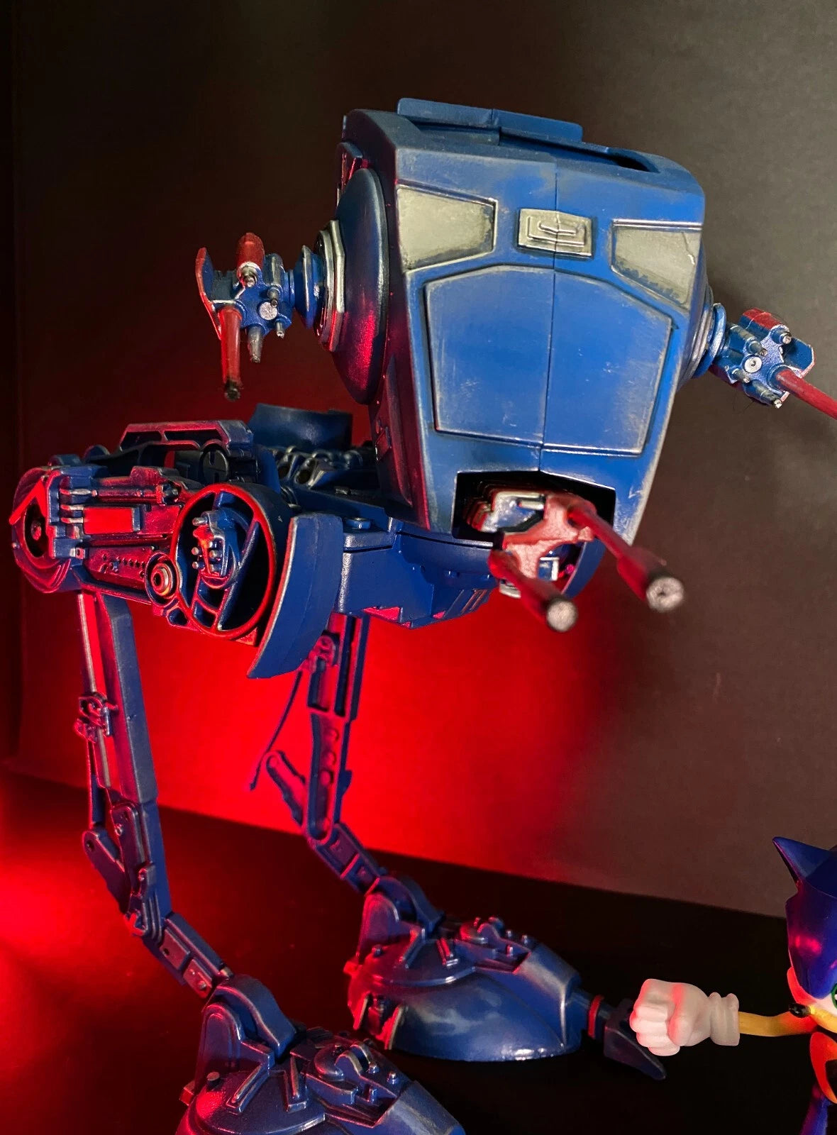 Sonic the Hedgehog x Star Wars AT ST Vintage Kenner Sega Custom - view 9