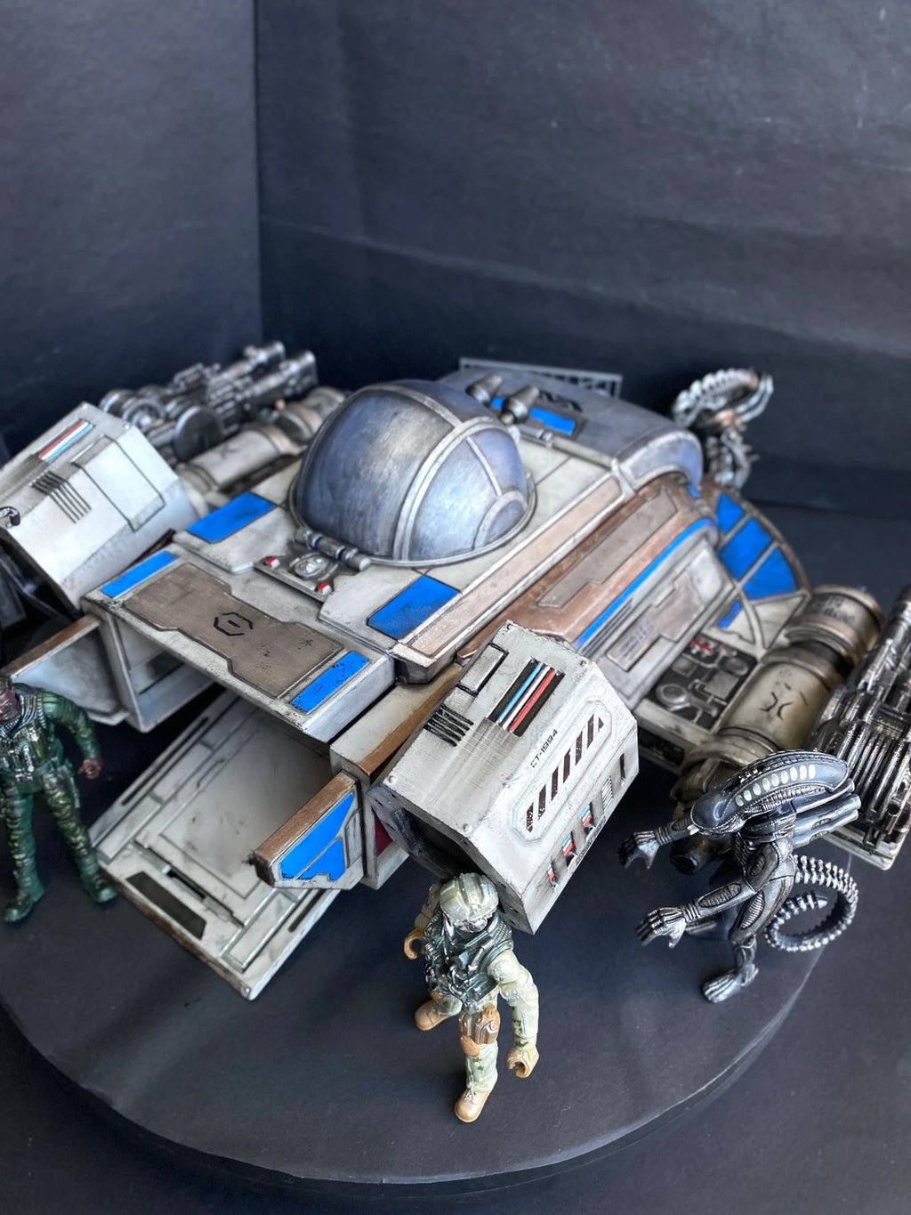 “SKYLOCK” Dropship Gun-Barge – Starship Troopers Mobile Infantry Assault Custom