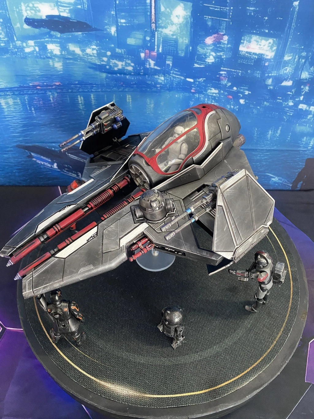 Star Wars Imperial Starfighter Andor Mandalorian Sith Empire Custom collectible
