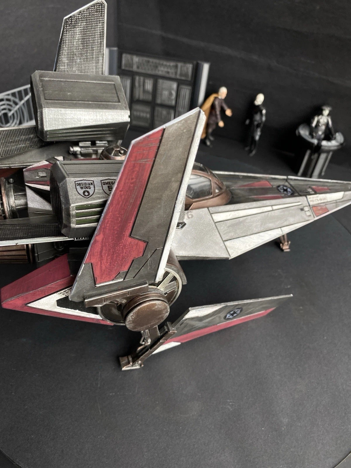 Andor Star Wars Hoth PHX-276 BRAVO V-Wing Interceptor Endor Sith Vintage Kenner
