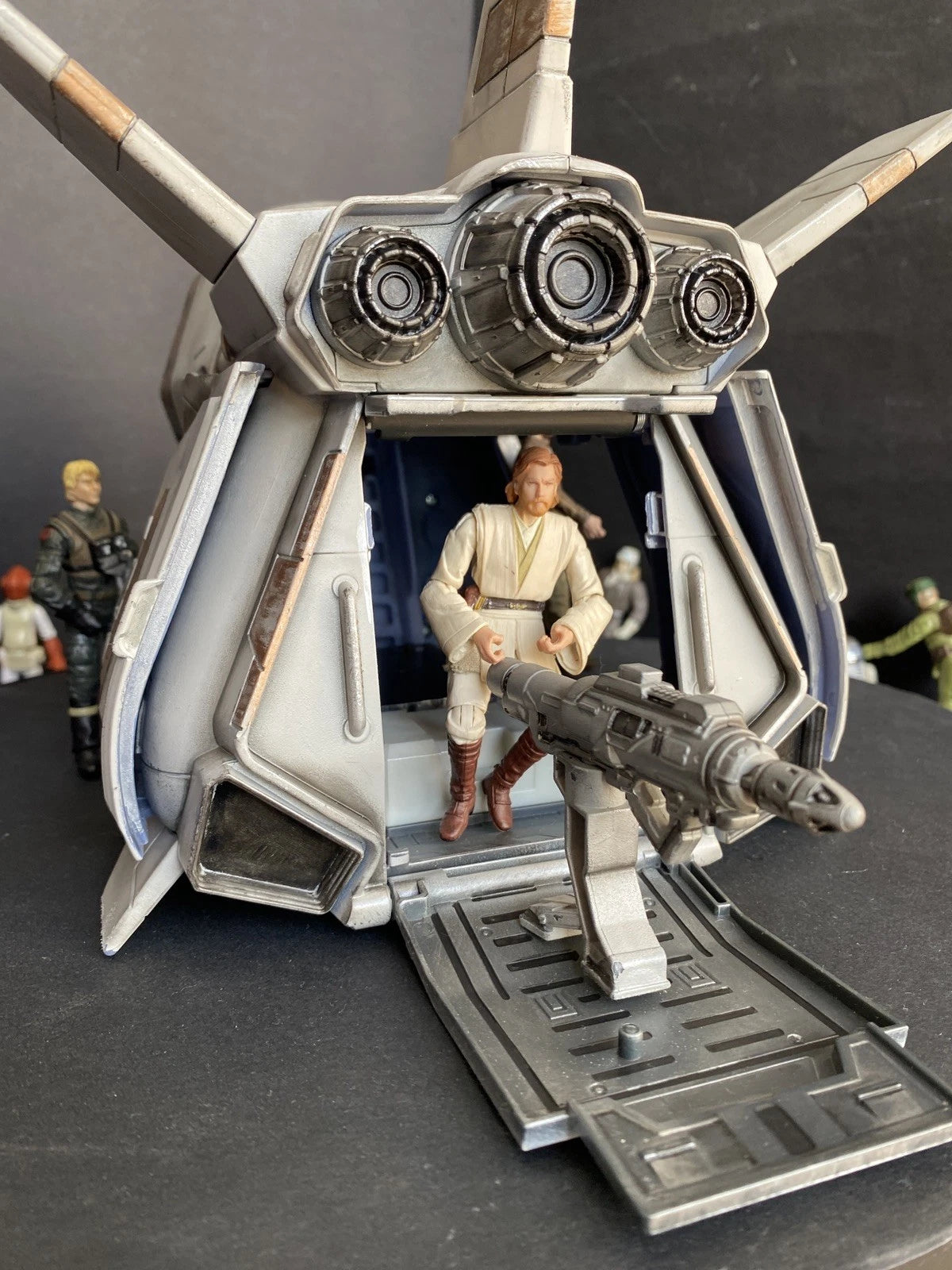 City Perimeter Courier-7 Custom Logan’s Run Shuttle Diorama Sci-Fi Vehicle