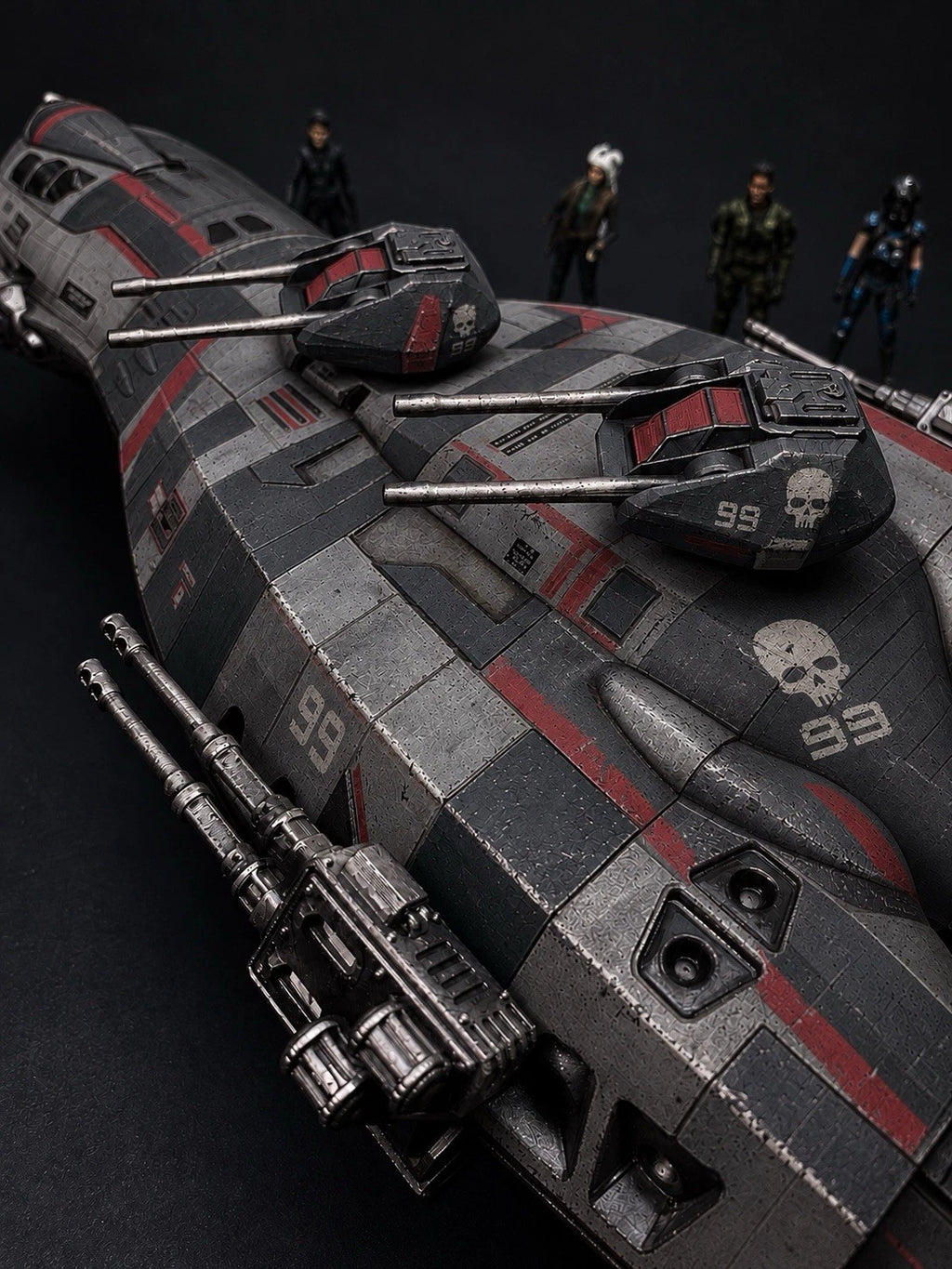 Star Wars Bad Batch Clone Force 99 Custom Repaint Diorama Commission Hunter