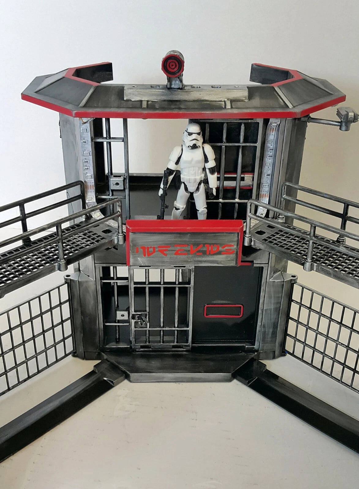 Star Wars Andor Imperial Base Diorama Custom Kenner Death Star vintage Display - view 8