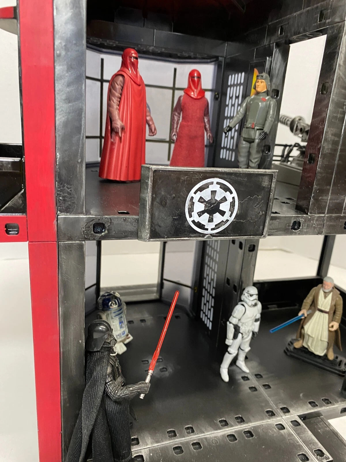 Star Wars Royal Guard Emperor Palpatine Headquarters Vintage Kenner Custom - view 12