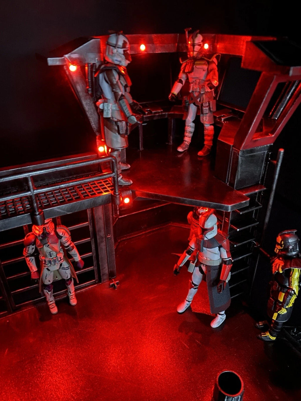 OCP Delta City Quarantine Tower RoboCop OCP Security Diorama Custom collectible