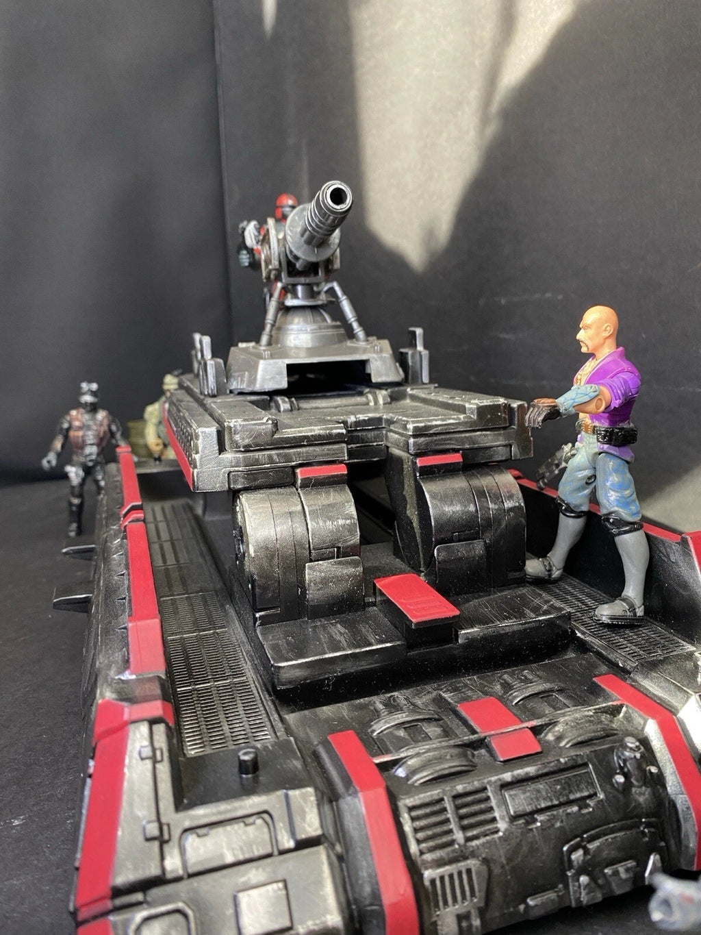 GI JOE COBRA Hover Tank Diorama 1:18 3.75 Inch Rare Collectible Vintage Custom