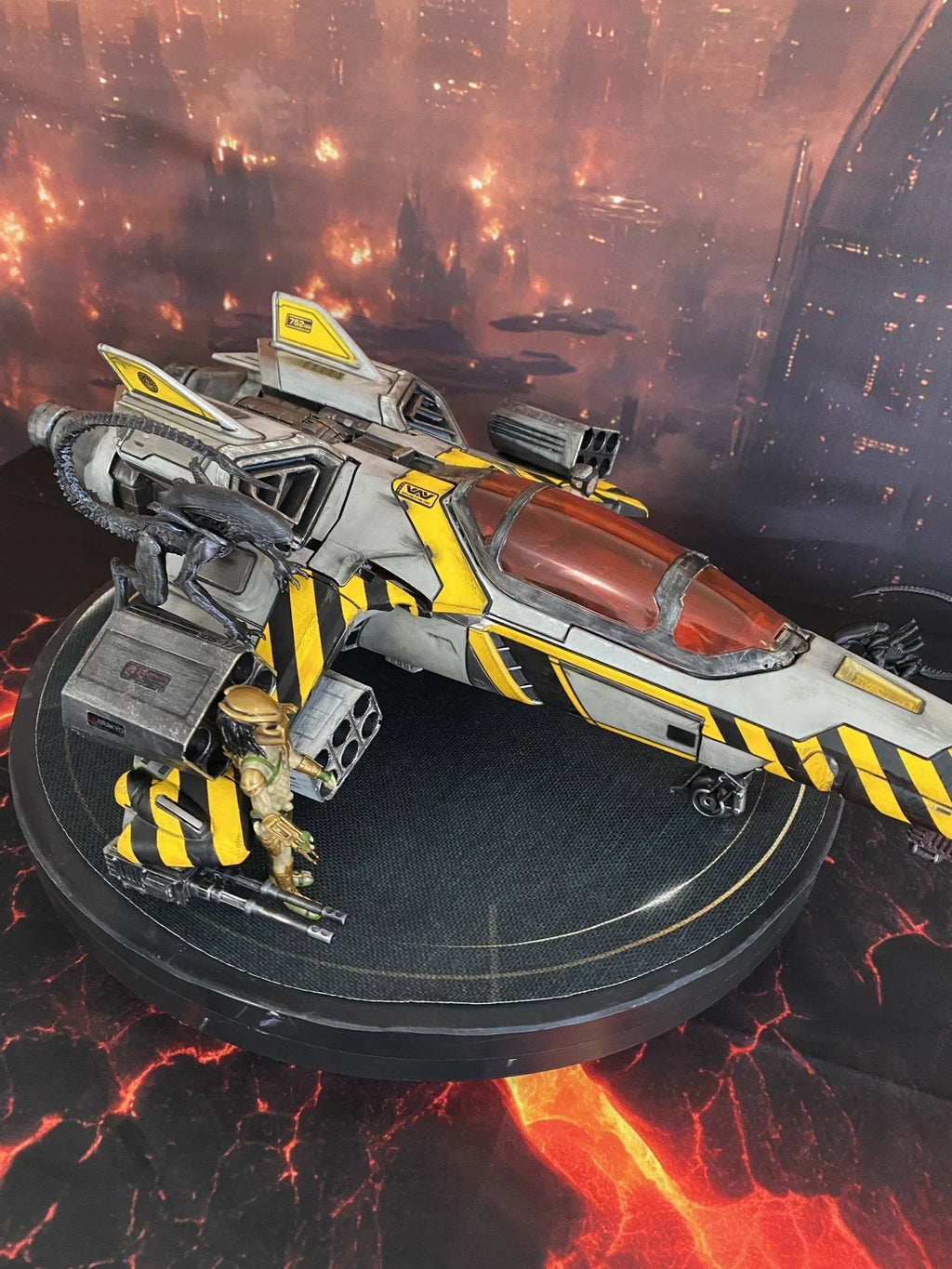 Weyland Yutani Aliens Gunship Colonial Marines Interceptor Romulus Earth Custom