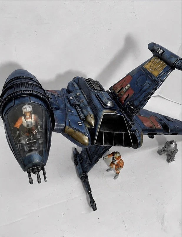 Star Wars B-Wing Custom ROTJ commission Andor Hoth Vintage Kenner Collectible
