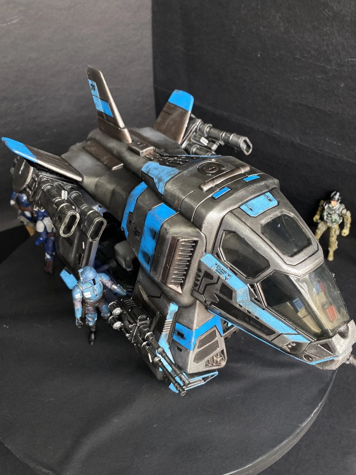 K-76 Dropship – Custom Andor Star Wars vintage Kenner Mandalorian Collectible