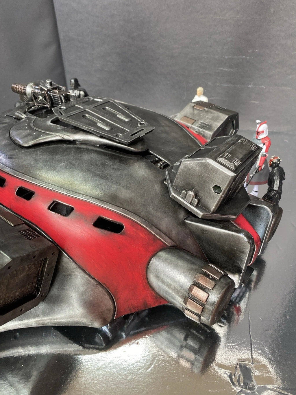 Sith Prototype Shuttle “Red Vortex” Custom Andor-Era Imperial Gunship Star Wars