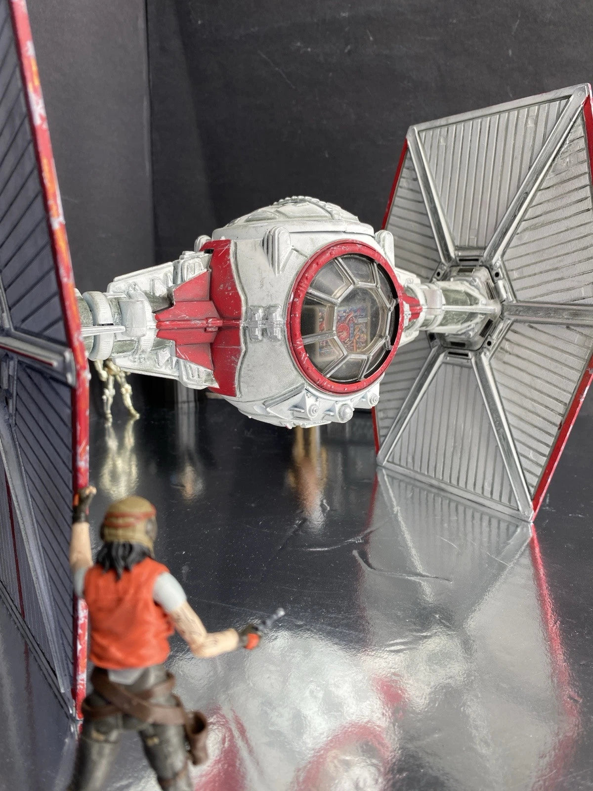 Star Wars TIE Fighter Vintage Collection Imperial Empire Sith Custom Starfighter