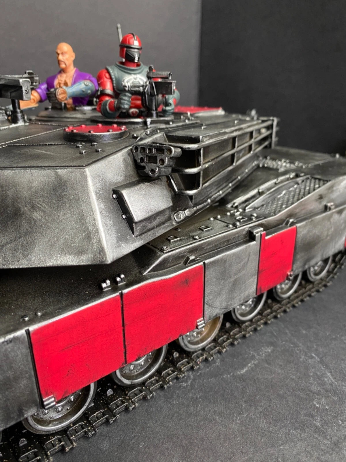 GI JOE COBRA DEVELOPMENTAL TERROR TANK 1:18 Collectible Vintage Custom